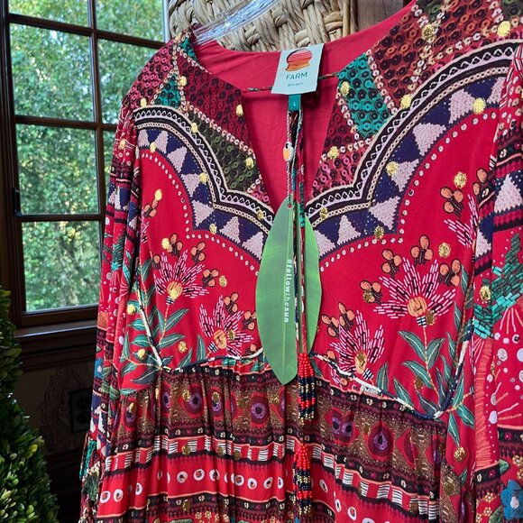 FARM Rio Colorful Dress - Picture 1 of 12